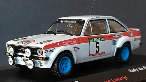 Ford Escort RS Rally Portugal 1978 1:43 Altaya ixo Pol, Hobby en Vrije tijd, Modelauto's | 1:43, Gebruikt, Auto, Overige merken