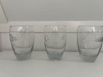 Chocomel Glazen - Set van 3 beschikbaar voor biedingen