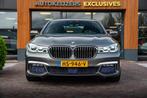 BMW 7 Serie 740i High Executive HUD 360 Camera Clima Cruise, Auto's, BMW, Origineel Nederlands, Te koop, Zilver of Grijs, 5 stoelen