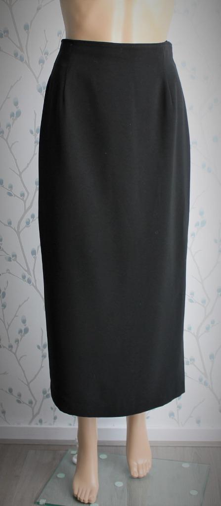 VERA MONT Evening Zwarte Lange Slank-afkledende Rok maat M, Kleding | Dames, Rokken, Zo goed als nieuw, Maat 36 (S), Zwart, Onder de knie