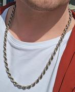 Zilveren Rope Ketting 71cm, 64.38 gram, Ophalen of Verzenden, Zo goed als nieuw, Zilver, Zilver
