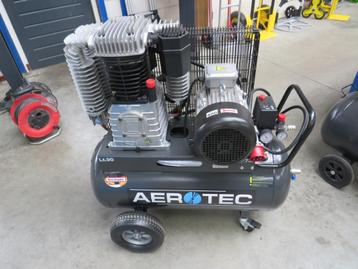Zuigercompressor AEROTEC 895-90 PRO-400 Volt met 10 bar 90L beschikbaar voor biedingen
