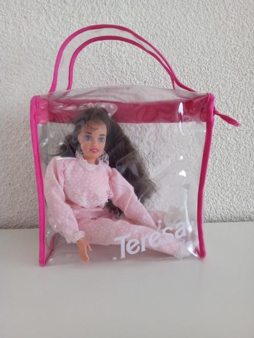 Barbie Slumber Party TERESA uit 1994, Verzamelen, Poppen, Gebruikt, Pop, Ophalen of Verzenden