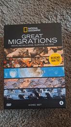 National Geographic Great Migrations - 4 DVD Boxset, Alle leeftijden, Boxset, Natuur, Ophalen of Verzenden