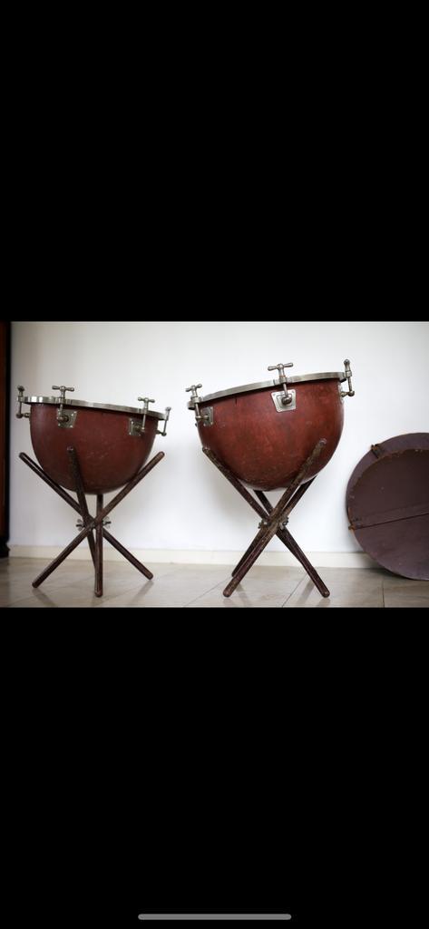 Barokpauken, Muziek en Instrumenten, Percussie, Gebruikt, Trommel, Ophalen
