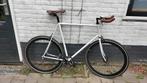 Retro single speed/fixed gear racefiets, Minder dan 10 versnellingen, Gebruikt, Staal, Heren