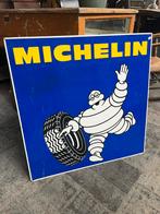 Dubbelzijdig Michelin reclamebord, Ophalen, Reclamebord, Zo goed als nieuw, X