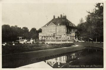 Wassenaar, Villa aan de Pauwlaan - 1950? gelopen beschikbaar voor biedingen