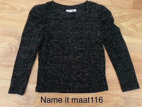 Mooie glittertop Name it. Maat 116, Kinderen en Baby's, Kinderkleding | Maat 116, Zo goed als nieuw, Meisje, Jurk of Rok, Ophalen of Verzenden