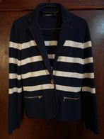 Lauren Ralph Lauren Jasje - Blauw/Wit - Maat S, Kleding | Dames, Jasjes, Kostuums en Pakken, Blauw, Ophalen of Verzenden, Zo goed als nieuw