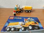 Lego Town 1252 Shell tankwagen truck, met boekje, Ophalen of Verzenden, Gebruikt, Complete set, Lego