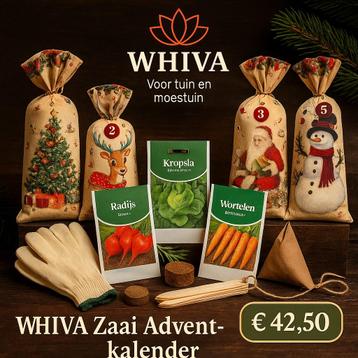 WHIVA Zaai Adventskalender - 24 dagen tuinplezier! beschikbaar voor biedingen