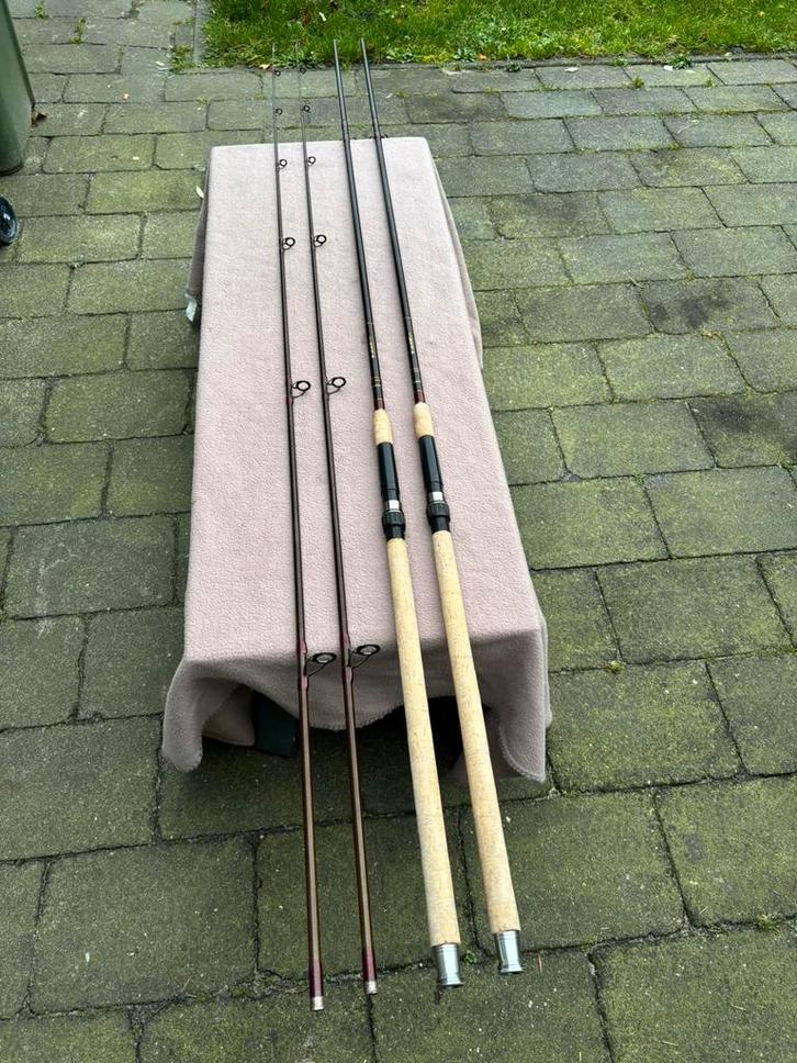 Matchhengel, penhengel,karperhengels,shimano molen, Watersport en Boten, Hengelsport | Algemeen, Gebruikt, Werphengel, Ophalen of Verzenden