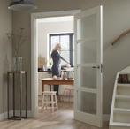 Binnendeur met glas | Glas apart te verkrijgen | Schuifdeur, 80 tot 100 cm, Binnendeur, Nieuw, Ophalen of Verzenden