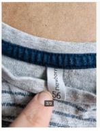 Grijs wit 18 shirt Maat 56 h3, Newborn, Jongetje of Meisje, Newborn, Onbekend