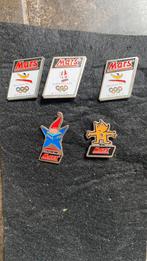 Mars Olympische spelen pins reclame 5 stuks, Verzamelen, Speldjes, Pins en Buttons, Ophalen of Verzenden, Zo goed als nieuw