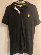 U.S. Polo Assn. polo shirt maat L in nieuwstaat, Kleding | Heren, Polo's, Maat 52/54 (L), Zo goed als nieuw, Zwart, Verzenden