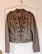 Vintage leren jack jasje Steps maat 36 leverkleur, Kleding | Dames, Ophalen of Verzenden, Zo goed als nieuw, Maat 36 (S), Zwart