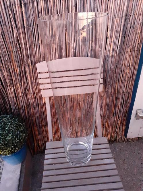 IKEA - Grote GLAZEN Vaas, Huis en Inrichting, Woonaccessoires | Vazen, Zo goed als nieuw, Overige kleuren, 50 tot 75 cm, Glas