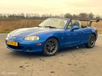 Mazda MX-5 1.6 NBFL Laser Blue, Auto's, Achterwielaandrijving, 4 cilinders, Cabriolet, Blauw