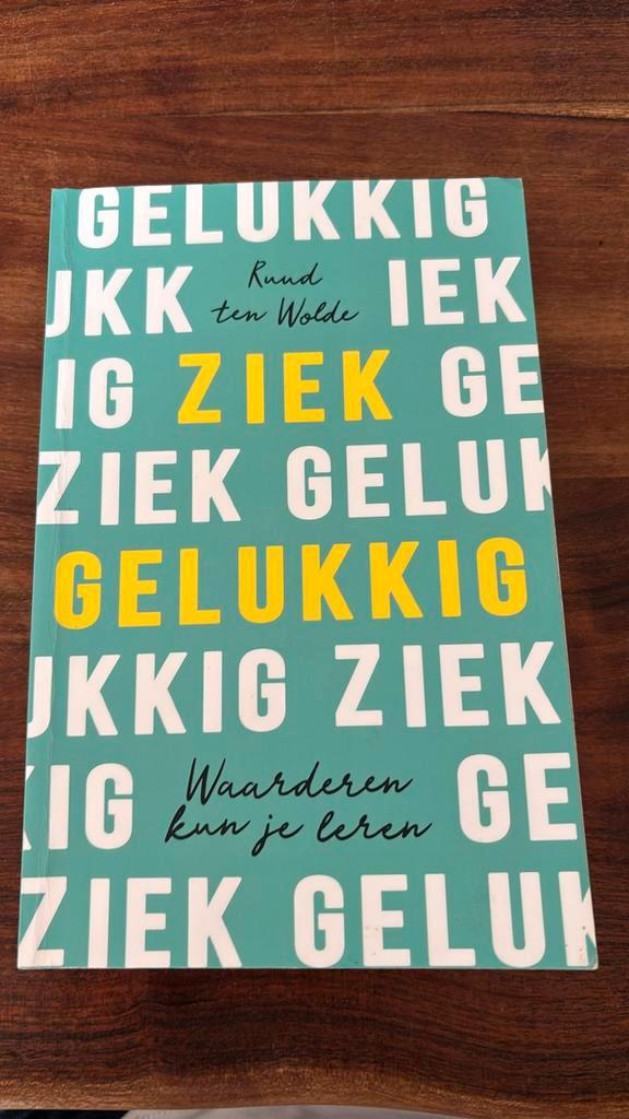 Ruud ten Wolde - Ziek gelukkig, Boeken, Psychologie, Zo goed als nieuw, Ophalen of Verzenden