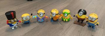 McDonalds Minions figuren poppetjes 6 cm groot 13 stuks beschikbaar voor biedingen