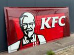 KFC Kentucky Fried Chicken reclamebord kunststof 300x145cm, Ophalen of Verzenden, Reclamebord