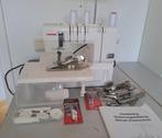 janome coverpro 2000cpx, Hobby en Vrije tijd, Naaimachines en Toebehoren, Verzenden, Zo goed als nieuw, Lockmachine, Janome