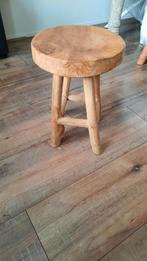 Houten krukje, Ophalen, Hout