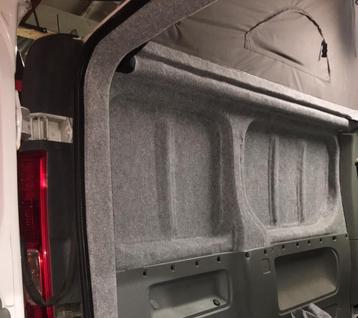 Hoedenplank, plafond etc (bedrijfs)wagen bekleden/stofferen beschikbaar voor biedingen