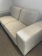 zitbank grijs stof 190x80x80, Huis en Inrichting, Banken | Bankstellen, Ophalen, Hout, Strak modern, Gebruikt