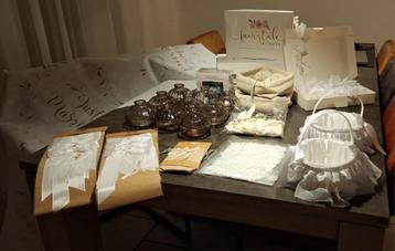 Decoratie en versieringen trouwerij te koop! beschikbaar voor biedingen