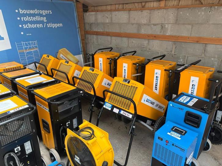dryfast bouwdrogers te huur, Doe-het-zelf en Verbouw, Ventilatie en Afzuiging, Afzuiger, Ophalen