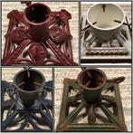 Antiek gietijzeren kerstboomstandaard in verschillende maten, Ophalen of Verzenden