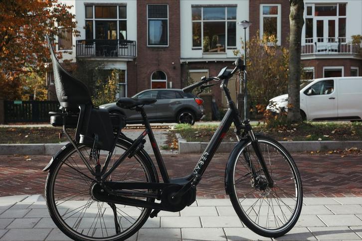 Elektrische fiets kinderzitje middenmotor - Weinig gebruikt!, Fietsen en Brommers, Elektrische fietsen, Gebruikt, Overige merken