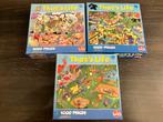 3 That's Life Puzzels 1000 stukjes - Roparun, Hobby en Vrije tijd, Denksport en Puzzels, Ophalen of Verzenden, 500 t/m 1500 stukjes