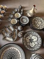 55 delig keramieken set, zwart wit!!! Zo goed als nieuw, Huis en Inrichting, Keuken | Servies, Ophalen, Keramiek, Zo goed als nieuw