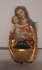 Wijwater bakje Maria met Kind, Antiek en Kunst, Ophalen of Verzenden