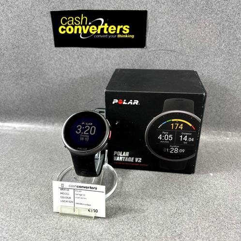 Polar Vantage V2 | smartwatch | 44mm | lader | 388608, Sieraden, Tassen en Uiterlijk, Sporthorloges, Gebruikt, Android, Zwart