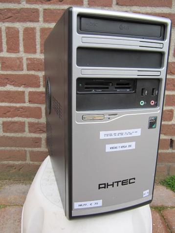 (77)DualCore Amd Athlon2.X2. 245. 2,9 Ghz 4GB,128Gb SSD,2 Tb beschikbaar voor biedingen