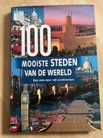 100 Mooiste Steden Wereld - Reisgids met Inspiratie, Overige merken, Europa, Ophalen of Verzenden, Zo goed als nieuw