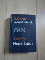 Woordenboek Grieks-Nederlands, Boeken, Woordenboeken, Gelezen, Koenen of Wolters, Nederlands, Ophalen of Verzenden