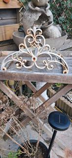 Brocante gietijzeren tuinslanghouder, Ophalen of Verzenden, Zo goed als nieuw