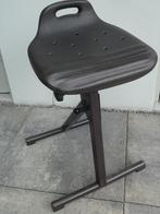 stoel werkstoel sta-stoel zit sta stoel ergonomische stoel, Huis en Inrichting, Stoelen, Ophalen, Zwart, Zo goed als nieuw, Eén