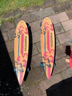 Huddora longboard, Sport en Fitness, Skateboarden, Ophalen, Zo goed als nieuw, Skateboard, Longboard