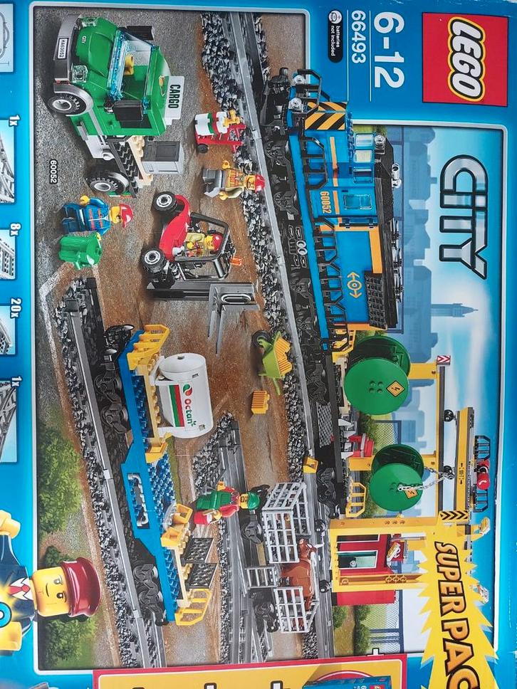 Lego City Super Pack 4 in 1 - 66493, Kinderen en Baby's, Speelgoed | Duplo en Lego, Nieuw, Lego, Complete set, Ophalen