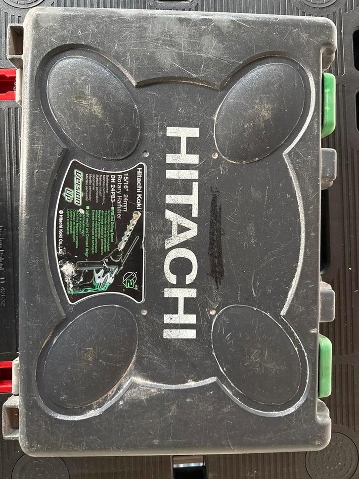 Hitachi Boorhamer - Gebruikt, incl. accessoires, Doe-het-zelf en Verbouw, Gereedschap | Boormachines, Gebruikt, Boor- en/of Breekhamer
