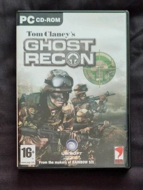 Tom Clancy's Ghost Recon PC Game 2001 CD-ROM, Spelcomputers en Games, Games | Pc, Zo goed als nieuw, Shooter, 1 speler, Vanaf 16 jaar