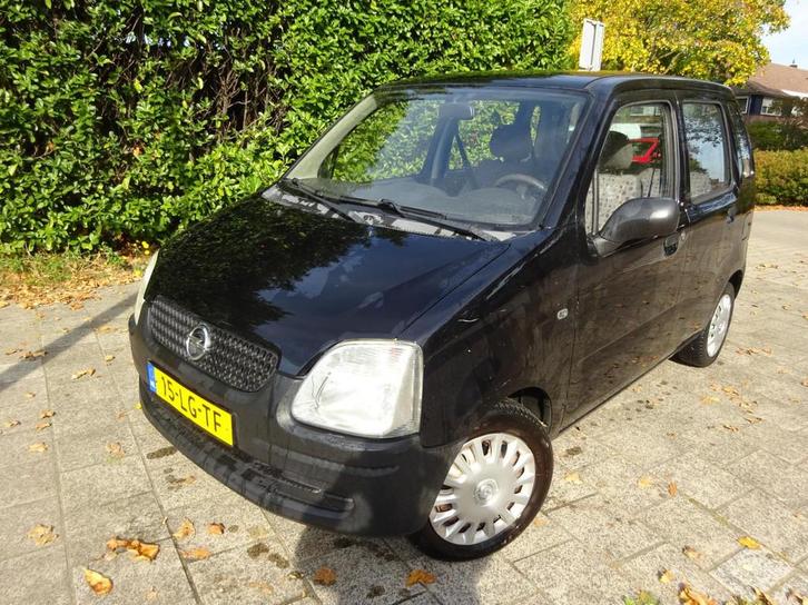 Opel Agila 1.0-12V MET JAAR APK, Auto's, Opel, Bedrijf, Te koop, Agila, Elektrische buitenspiegels, Startonderbreker, Benzine