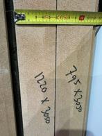 MDF 60 mm dik 305 x 122 en 305 x 795 cm, Ophalen, Zo goed als nieuw, Mdf, Plinten